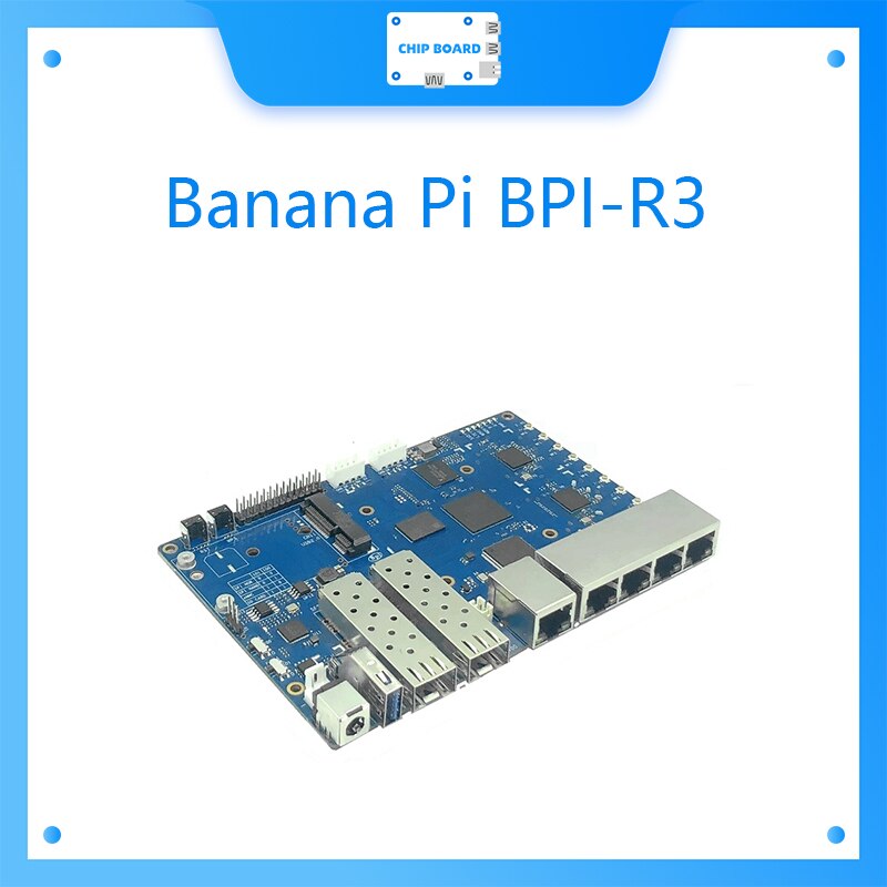 ٳ  BPI-R3 BPI R3  , MediaTek MT7986(Filogic 830),  6, 6E,2.5GbE SFP 